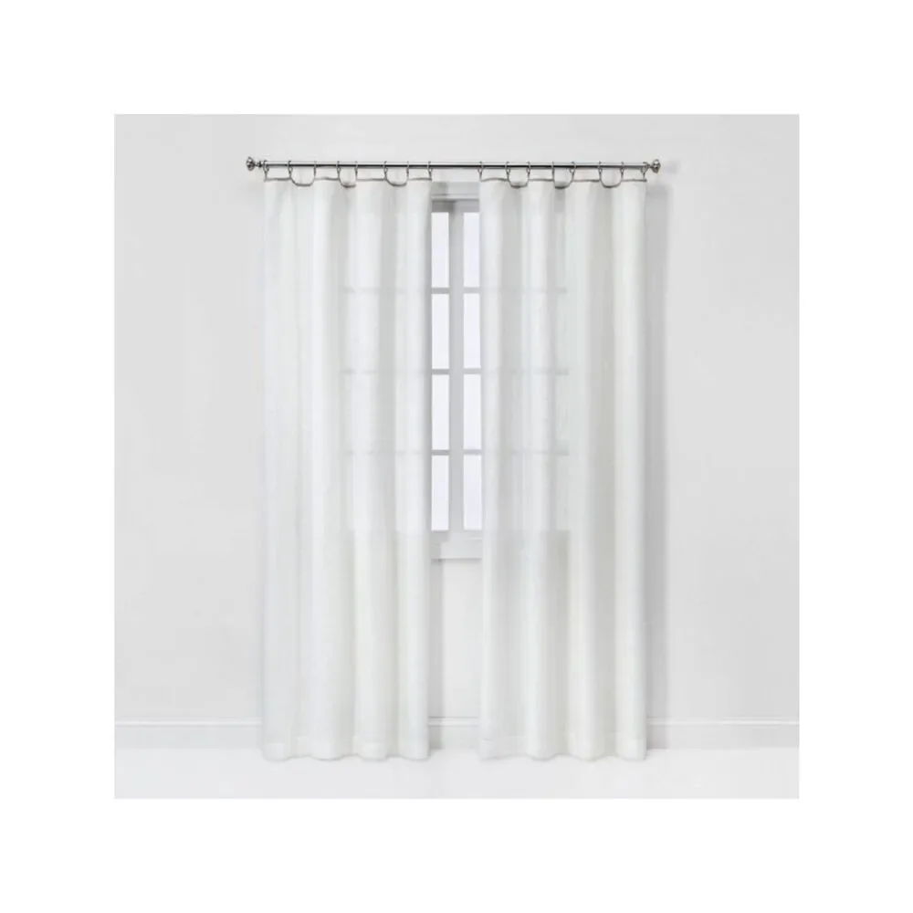 Threshold 1 Panel Light Filtering Long Window Curtain
